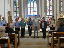 Feierlicher Gründungsgottesdienst der Pfarrei St. Heimerad (Foto: Karl-Franz Thiede)